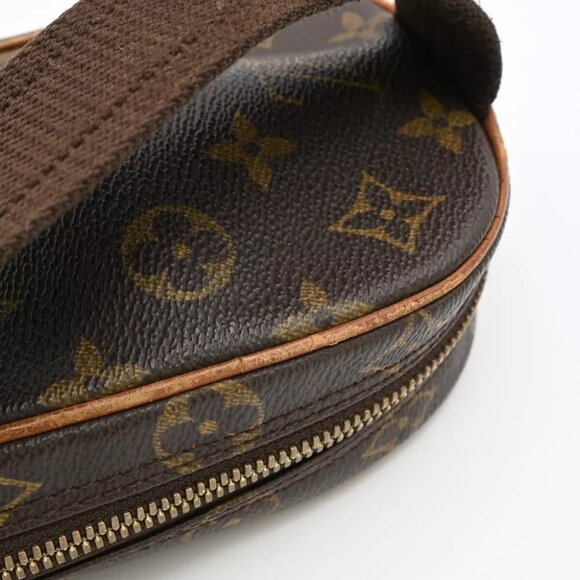 LOUIS VUITTON Pochette Gange Shoulder Bag Monogram Brown Spain M51870 78YE463 - Picture 11 of 16